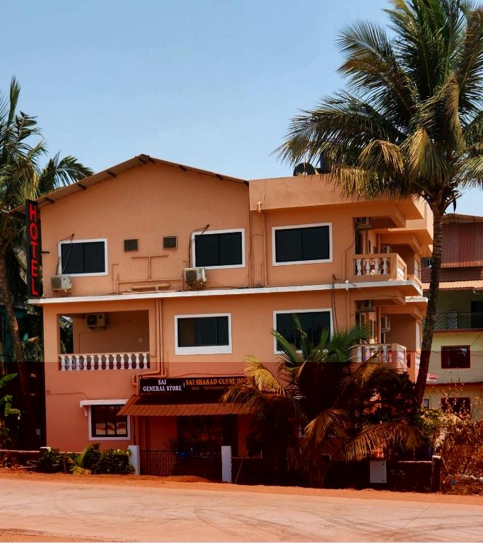 Hotel Sai Sharad at night